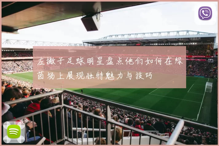 左撇子足球明星盘点他们如何在绿茵场上展现独特魅力与技巧